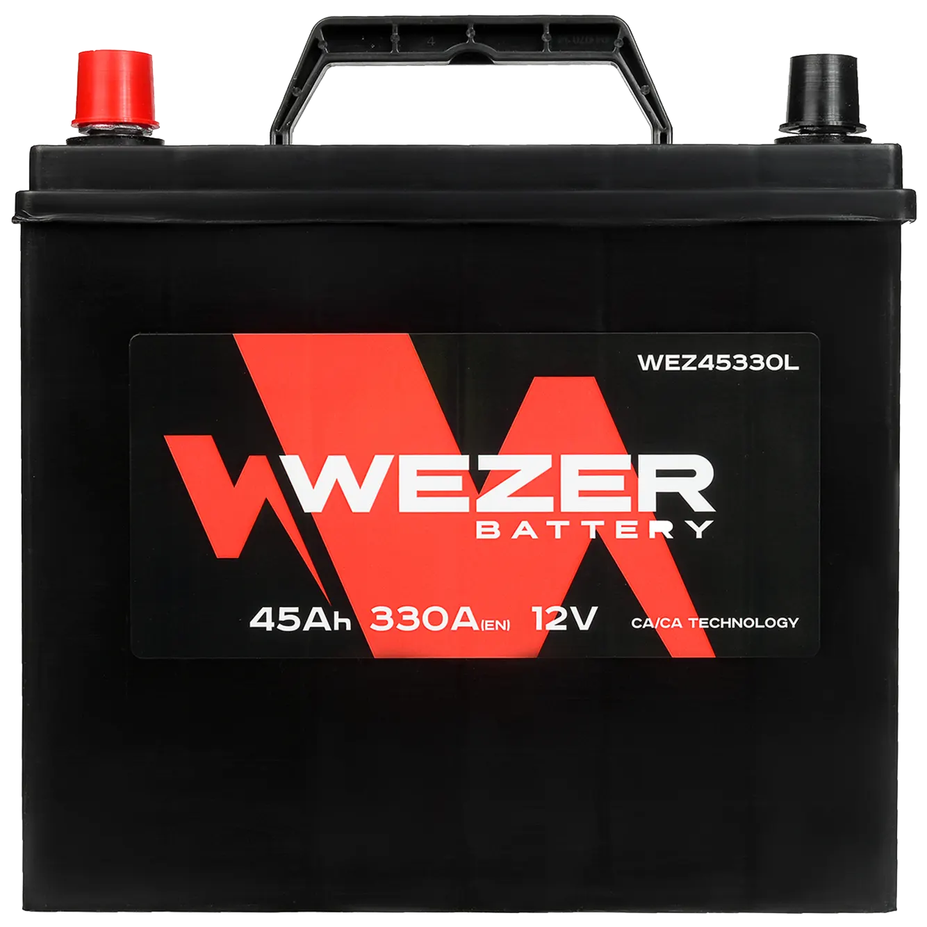 WEZER Batterie 45Ah 330A (L)