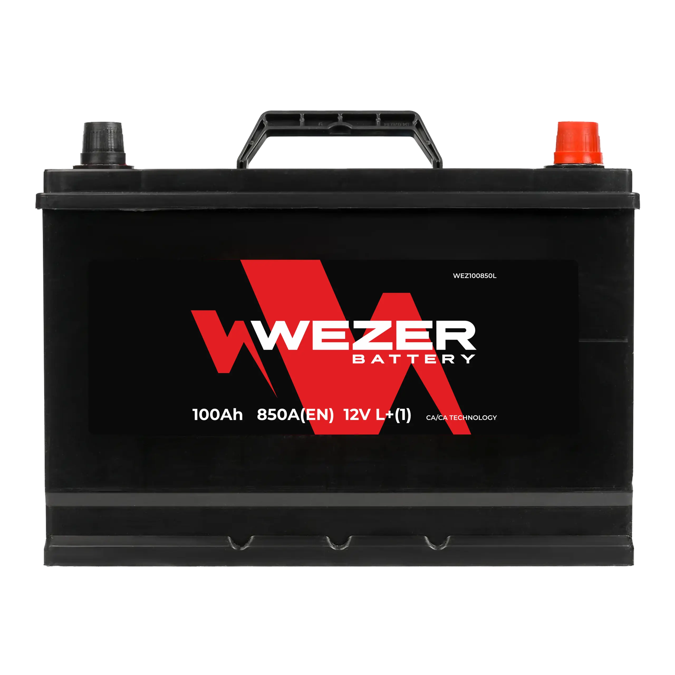 WEZER Batterie 100AH 850A (L)