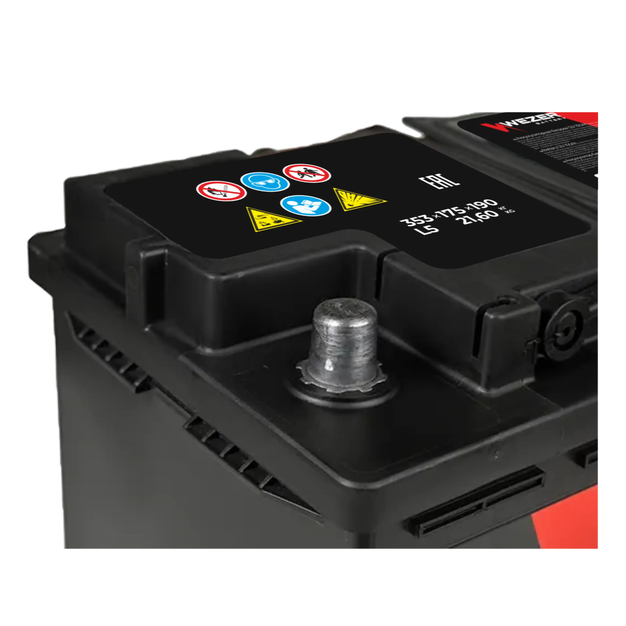 WEZER Batterie 100AH 940A (R)