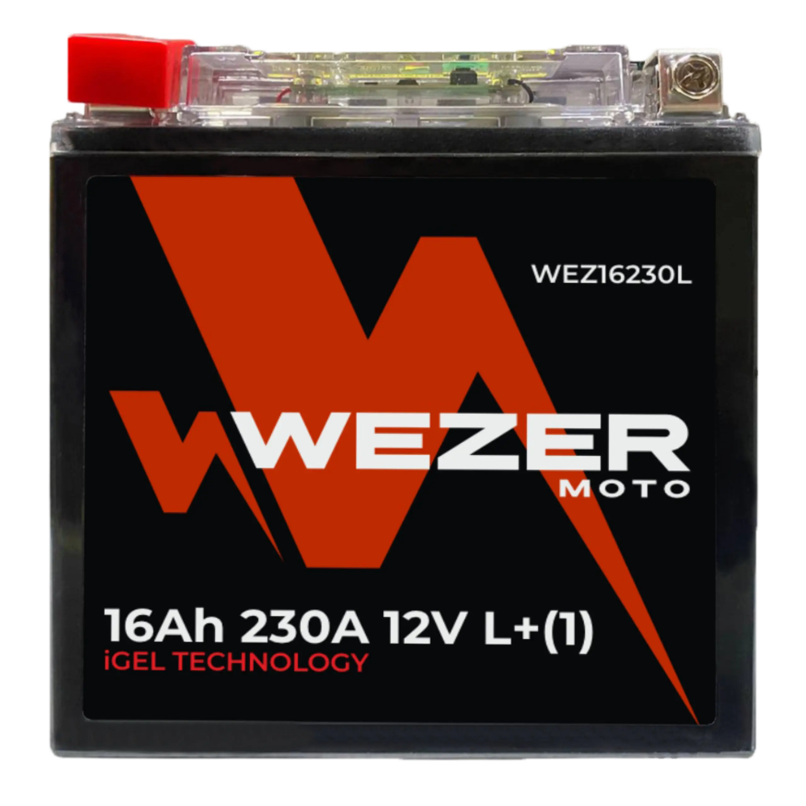 WEZER Batterie 16AH 230A (L)
