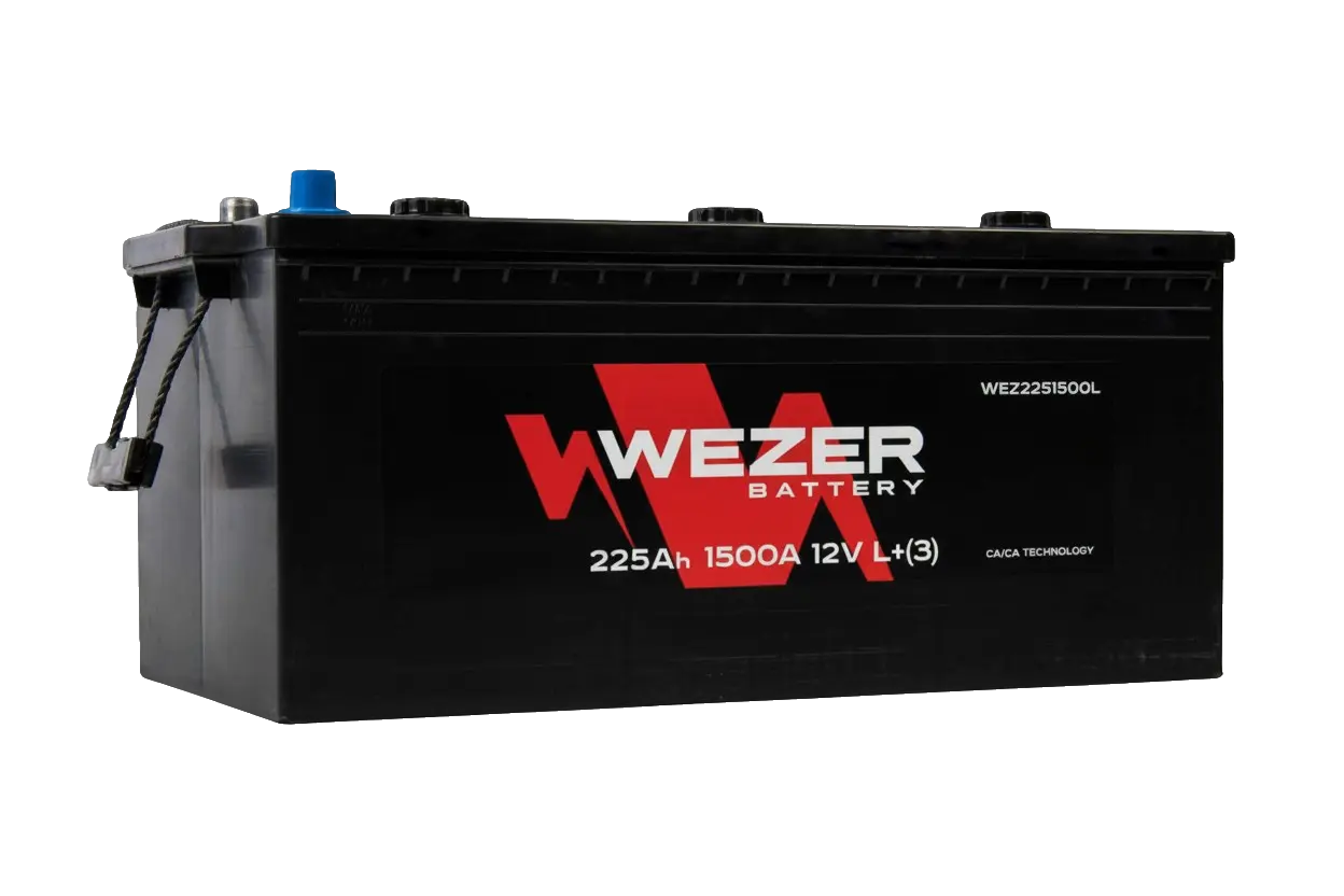 WEZER Batterie 225AH 1500A (L)