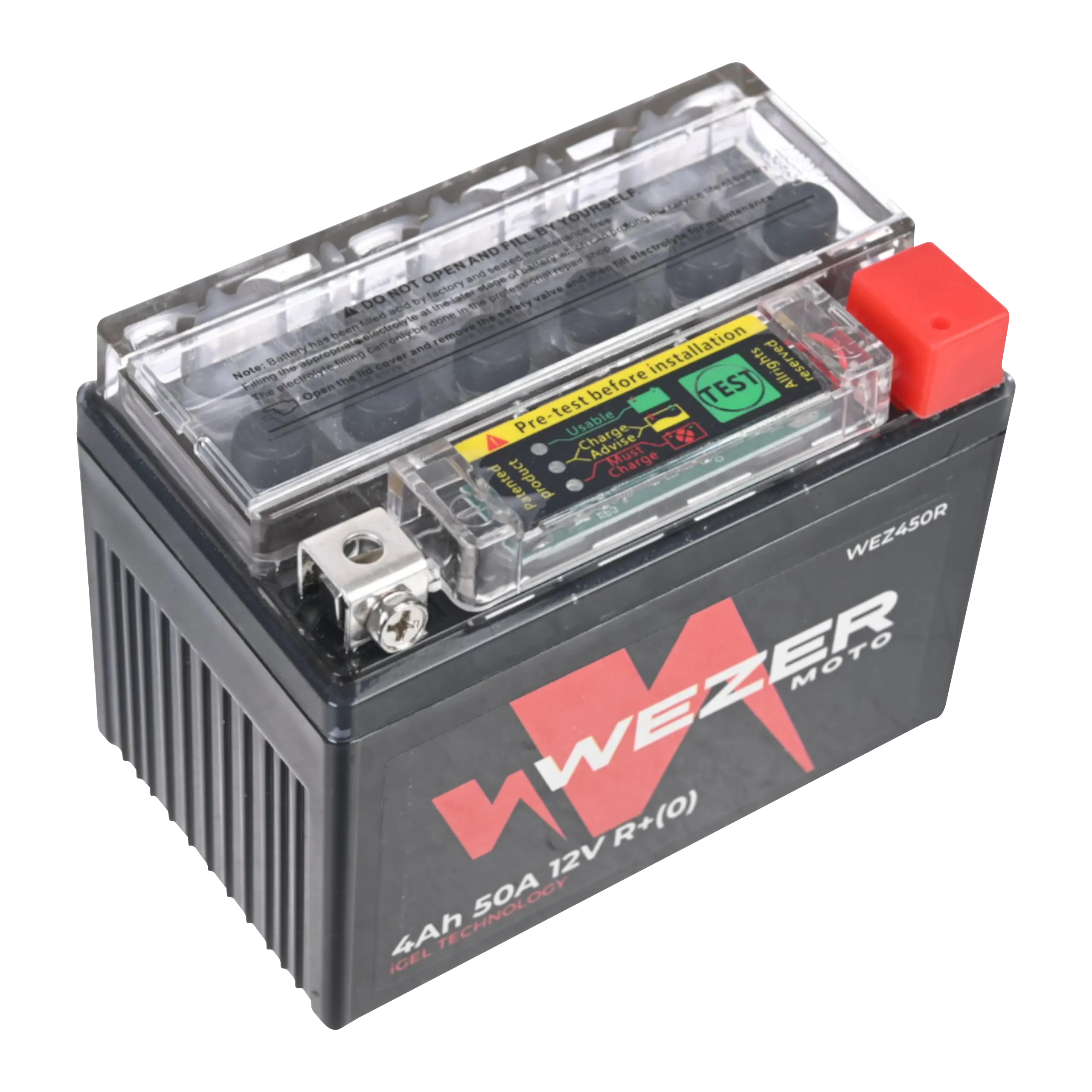 WEZER Batterie 4AH 50A (R)