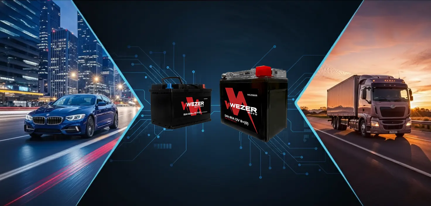 WEZER Batterien mit EFB-Technologie