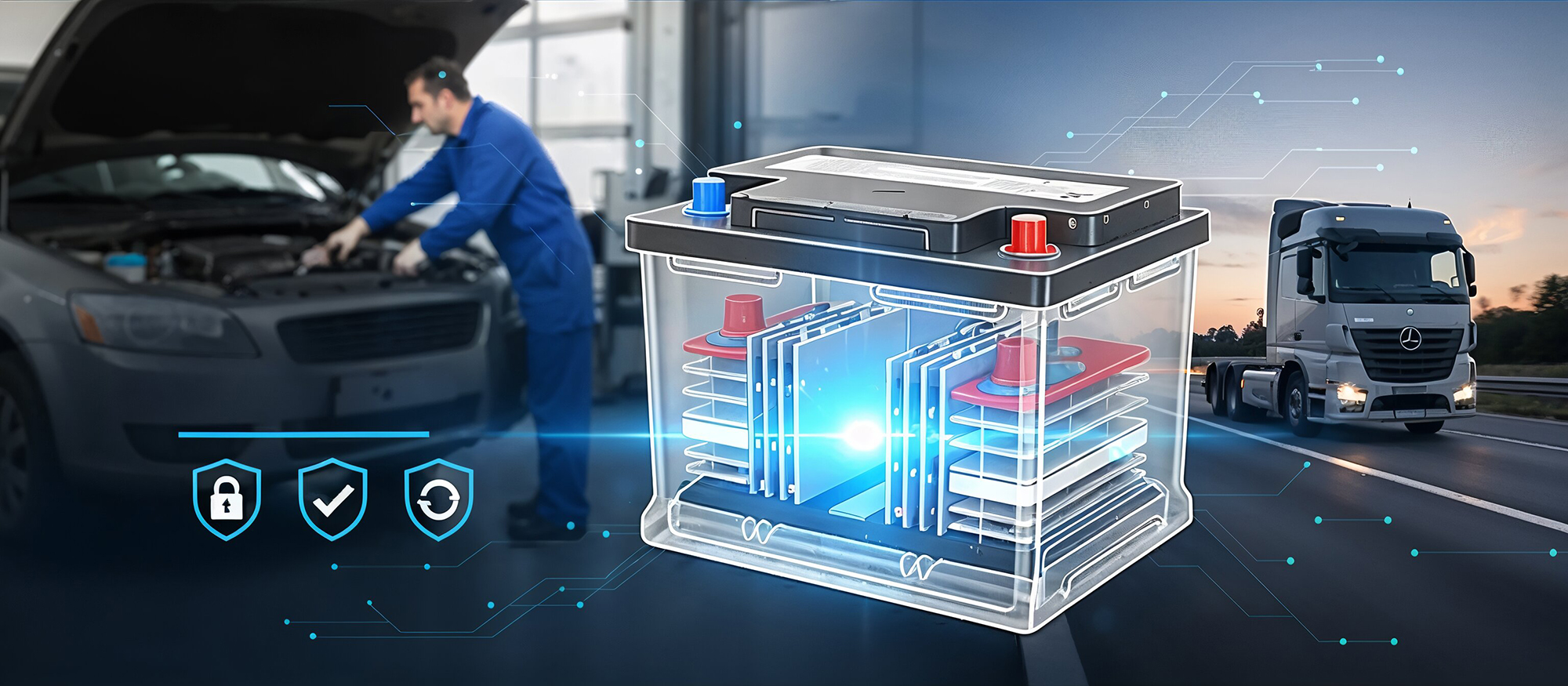 Warum wird Glasfaserpapier in Wezer EFB-Akkus verwendet