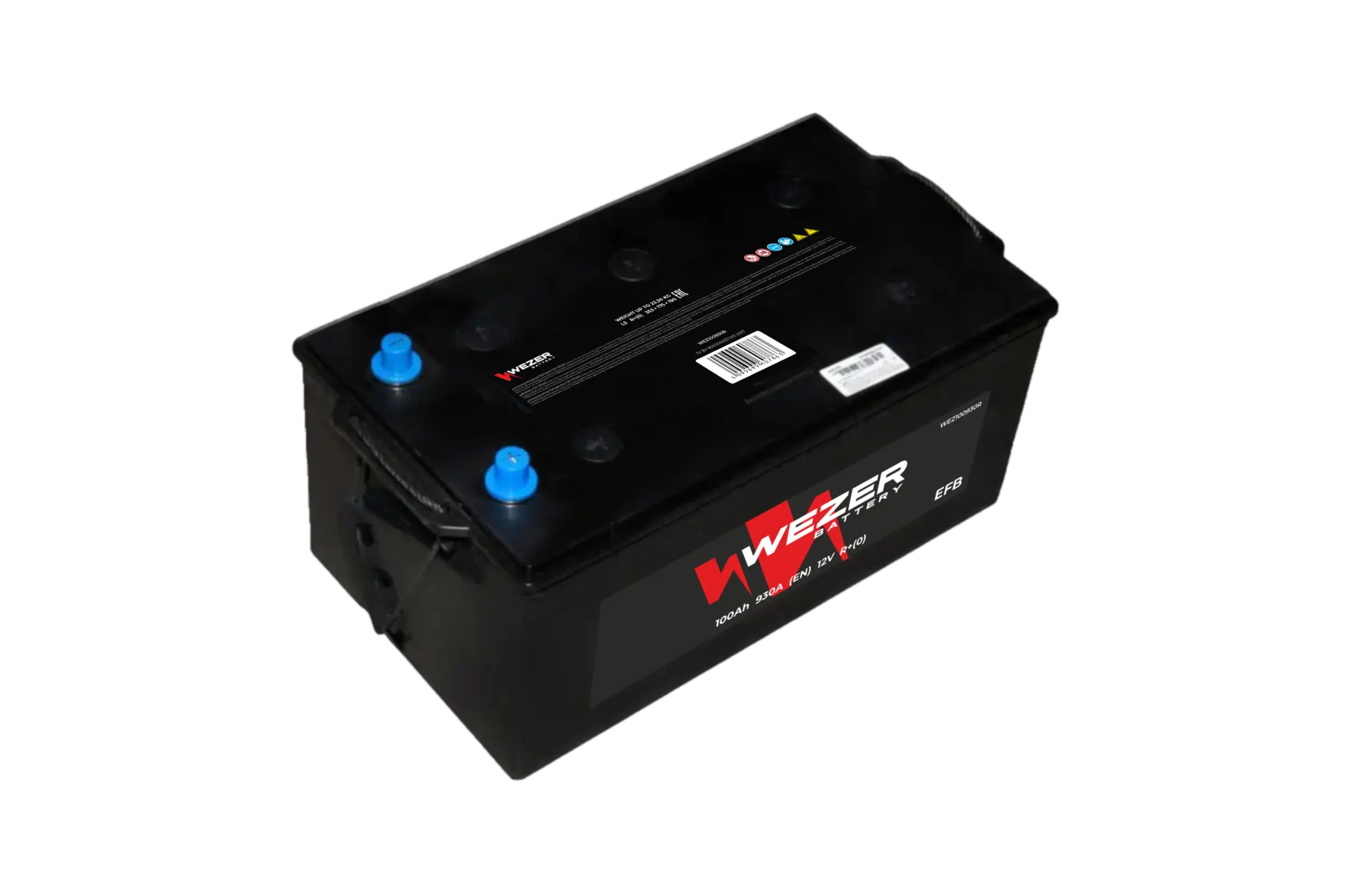 WEZER Batterie 100AH 930A (R)