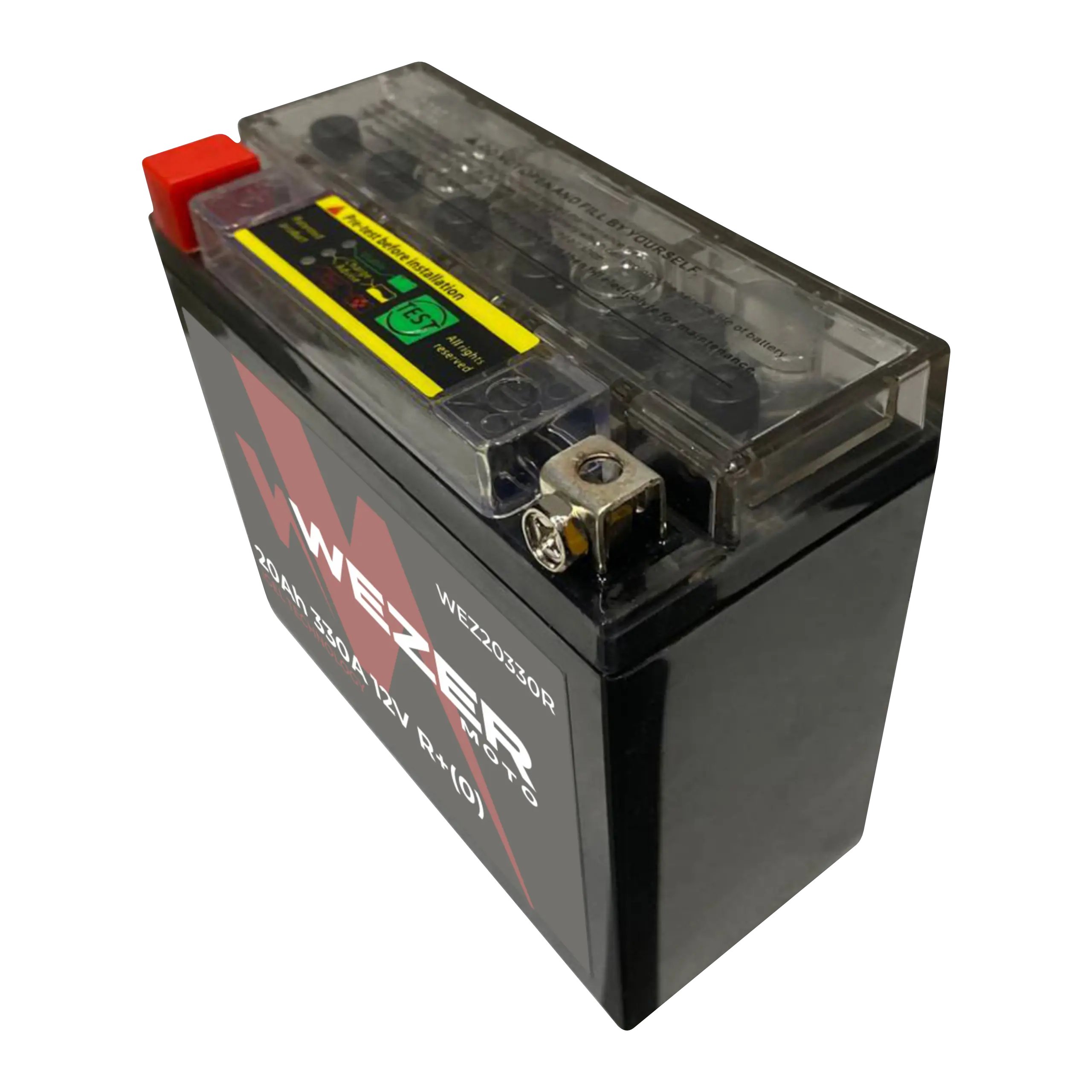 WEZER Batterie 20AH 330A (R)