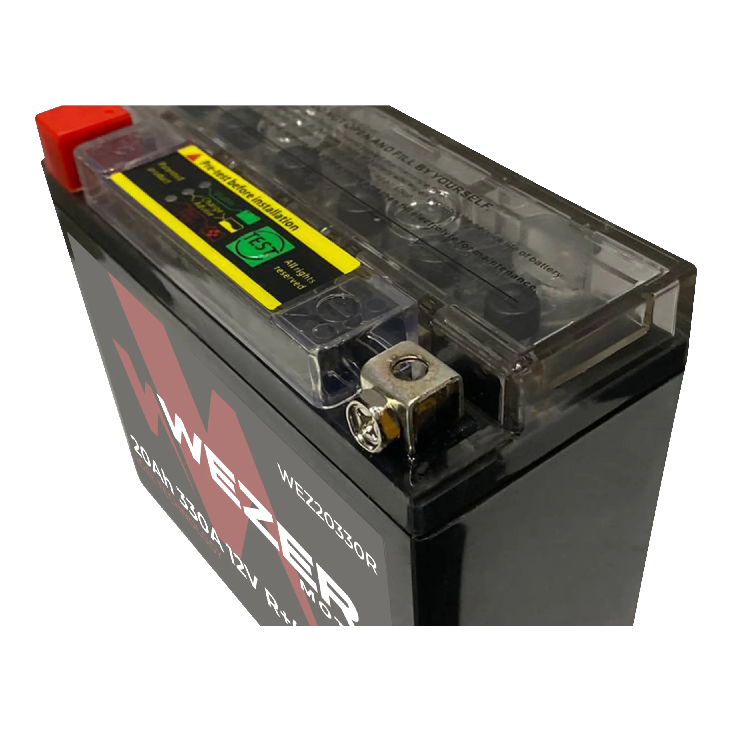 WEZER Batterie 20AH 330A (R)