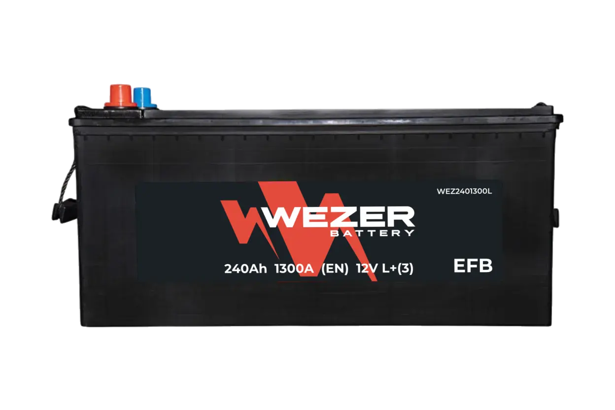 WEZER Batterie 240AH 1300A  (L)