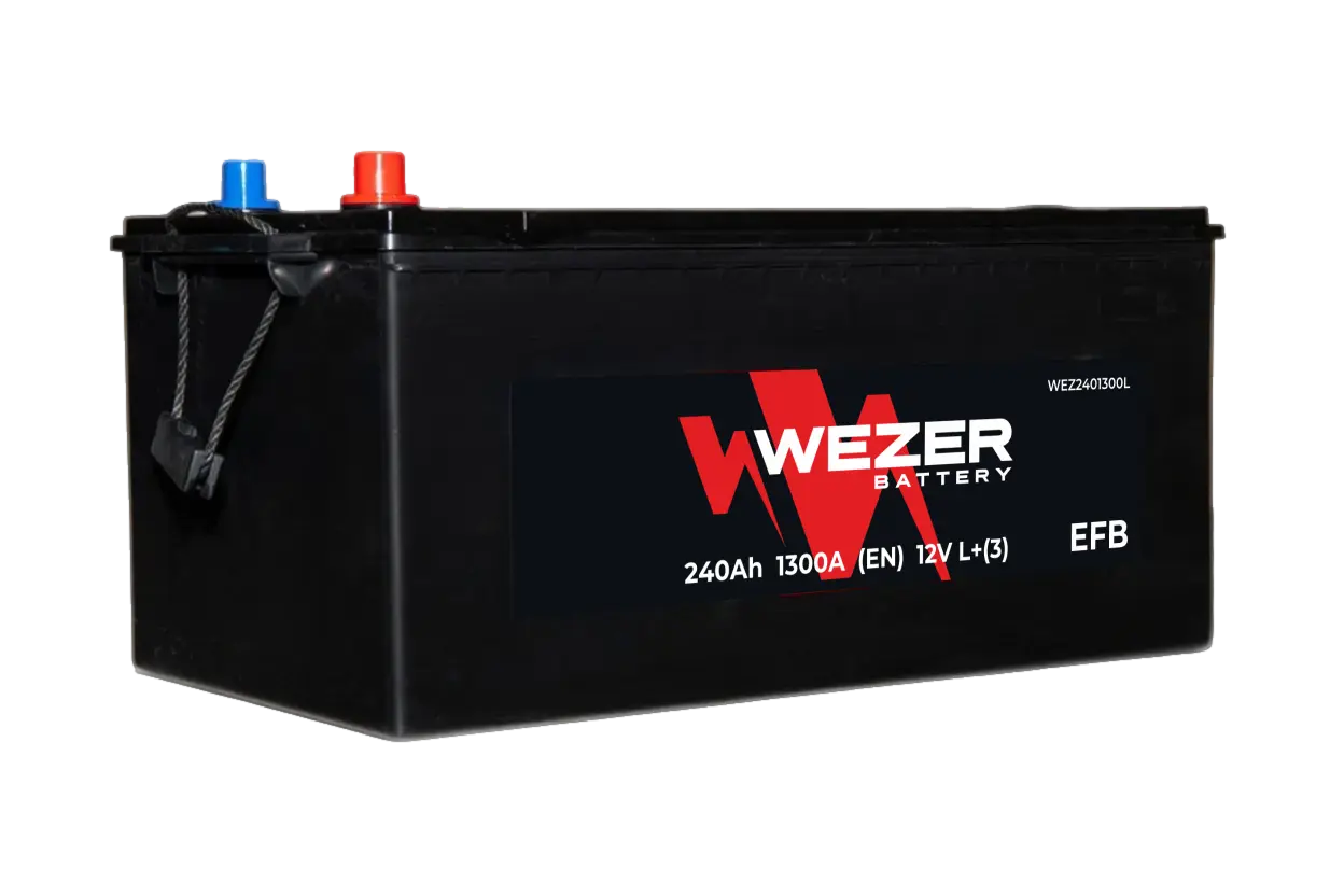WEZER Batterie 240AH 1300A  (L)