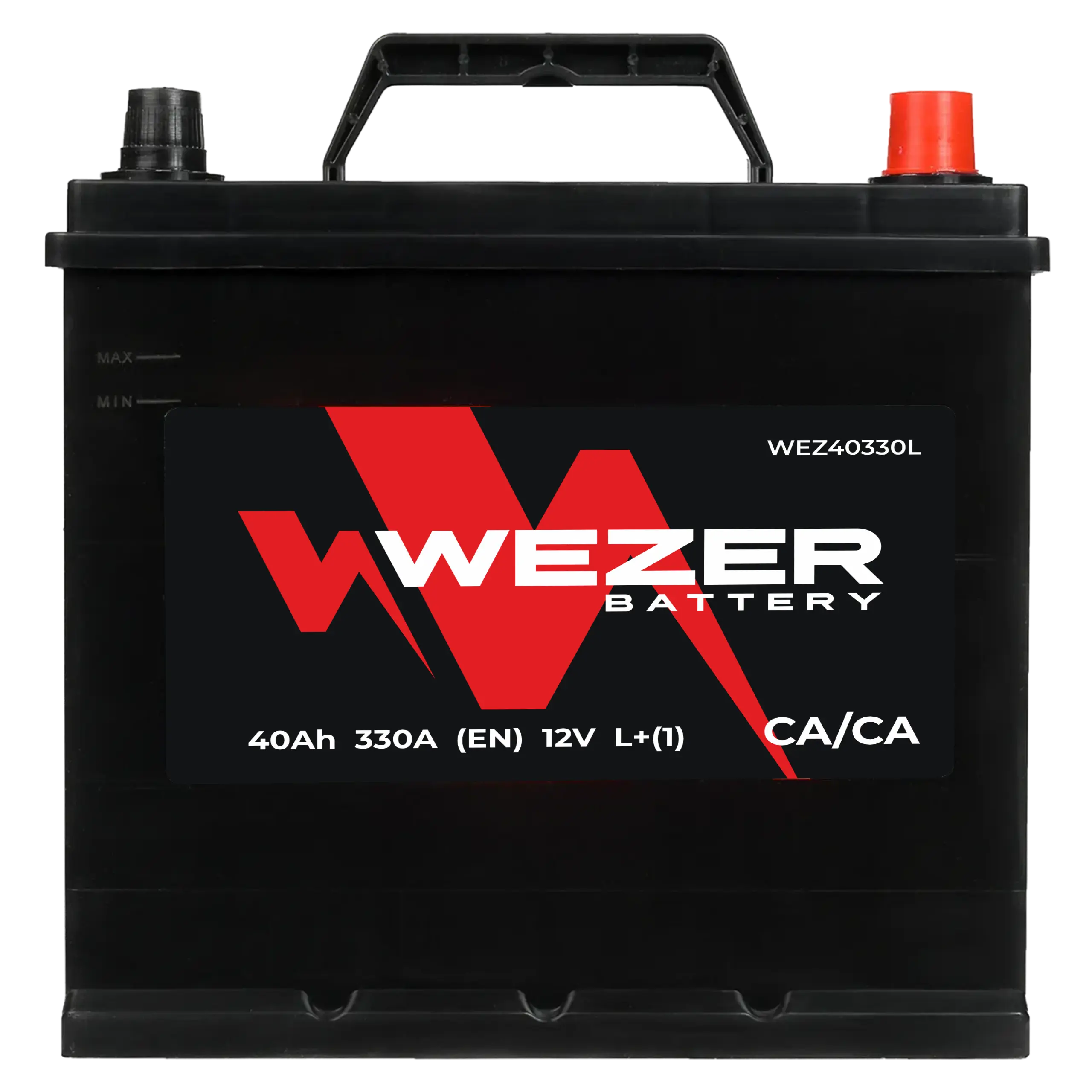 WEZER Batterie 40AH 330A  (L)