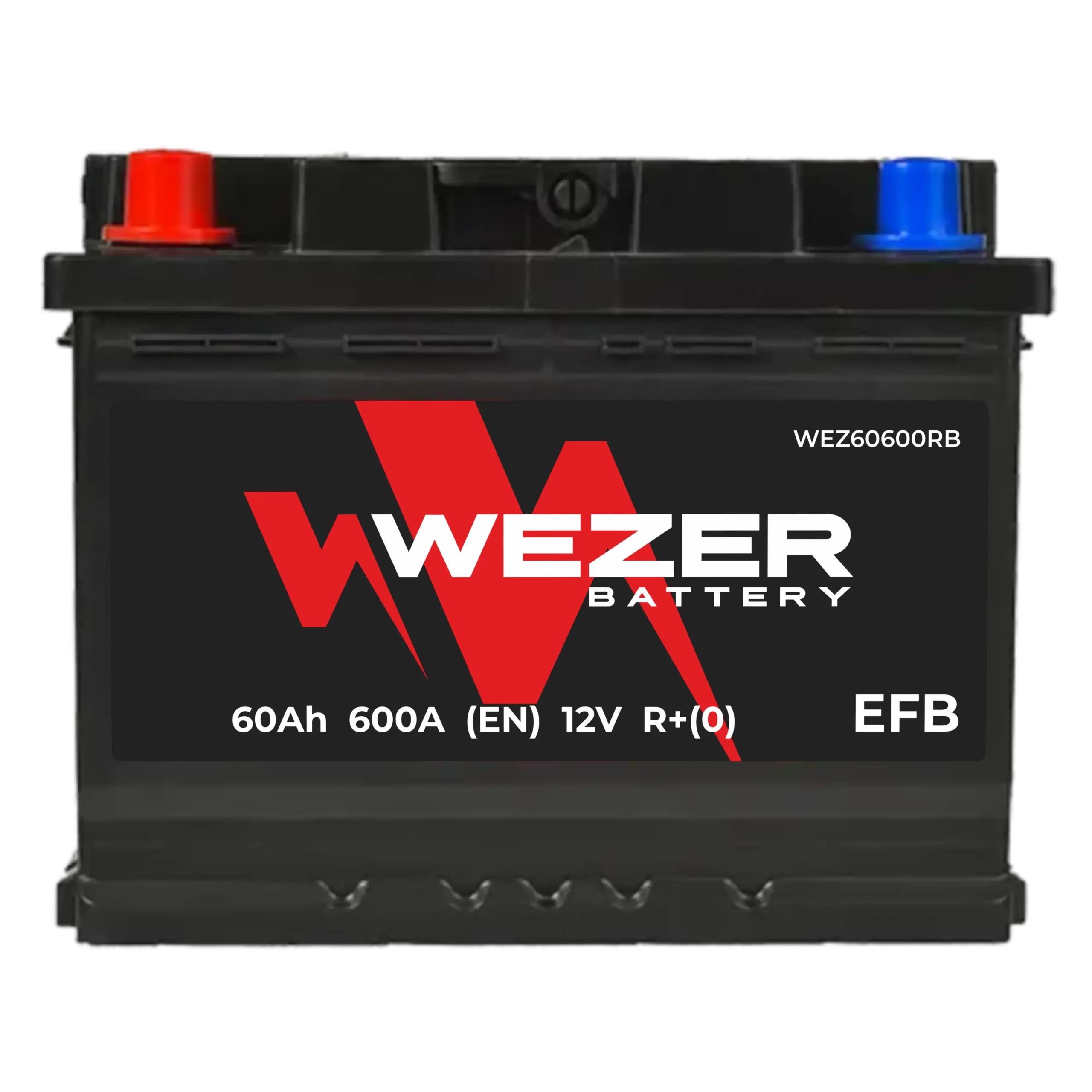 WEZER Batterie 60AH 600A (R)