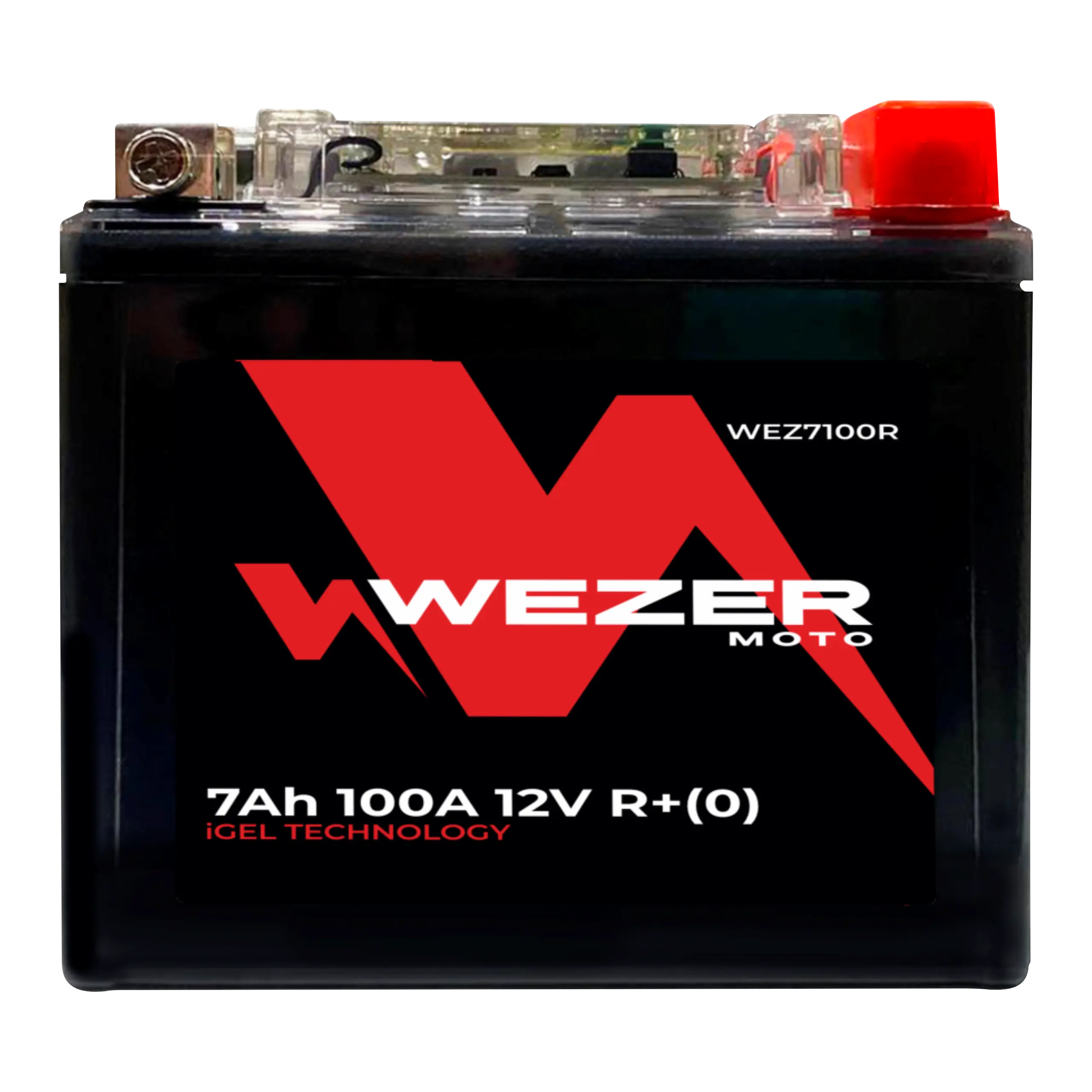 WEZER Batterie 7AH 100A (R)